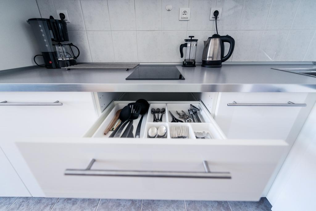 Modern Apartment Riegrovy Sady Praha Rom bilde